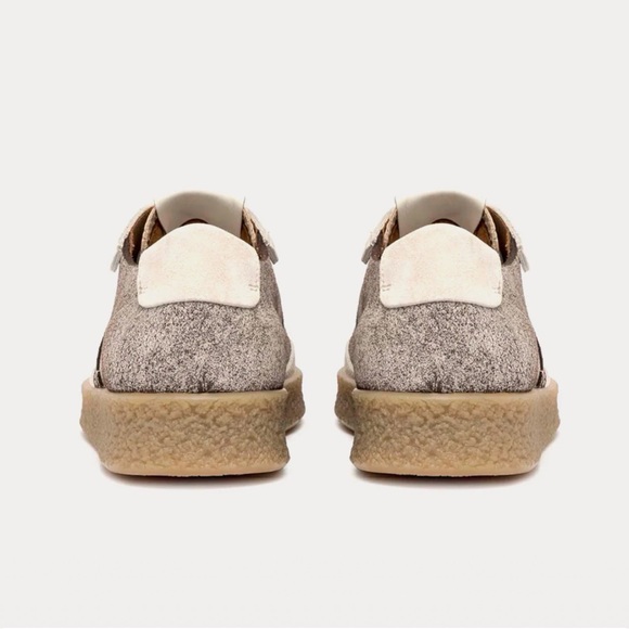 Buttero - Crespo Brick Red Suede Low Top Sneakers - Picture 3 of 6